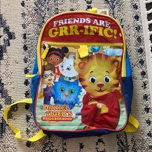 🆕 NWT Daniel Tiger Backpack Bag